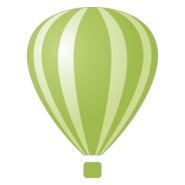 CorelDraw X4 Ball Logo PNG Vector