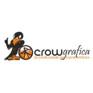Crow Grafica Logo PNG Vector