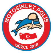 Düzce motosikletli polis Logo PNG Vector