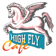 High Fly Cafe Logo PNG Vector