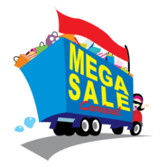 Mega Sale Malaysia Logo PNG Vector