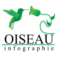 Oiseau Infographie Logo PNG Vector