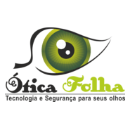 Ótica Folha Logo PNG Vector