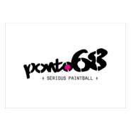 Ponto68 - Serious Paintball Logo PNG Vector