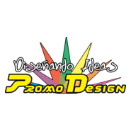 Promo Design Logo PNG Vector