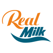 Real Milk Logo PNG Vector