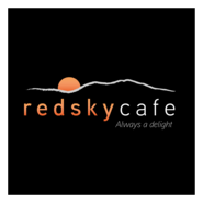Red Sky Cafe Logo PNG Vector