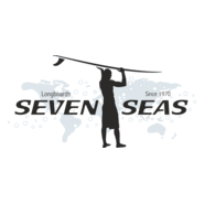 Seven Seas Surfboard Logo PNG Vector