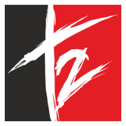 T2 GraphicDesign Logo PNG Vector