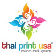 Thai Print USA Logo PNG Vector
