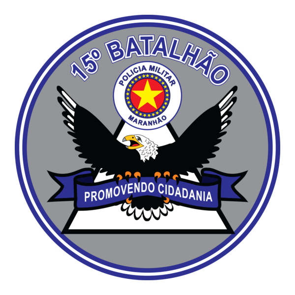 15° BPM batalhão de policia Bacabal maranhao Logo PNG Vector