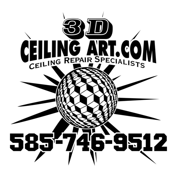 3D Ceiling Art Logo PNG Vector