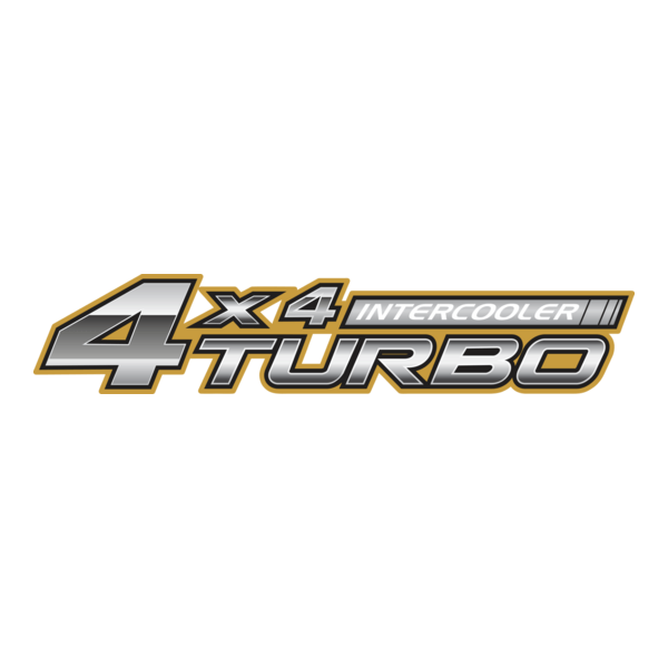 4x4 Turbo Intercooler Logo PNG Vector