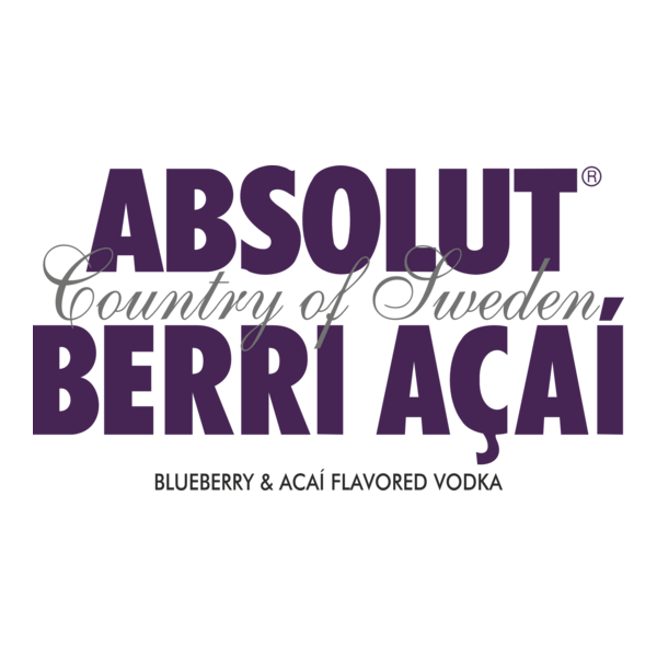 Absolut Berri Açai Logo PNG Vector