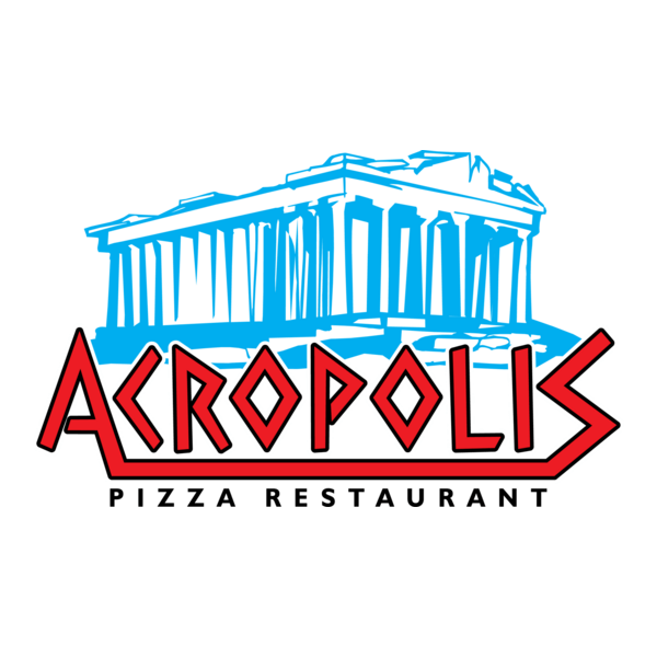 Acropolis Pizza Logo PNG Vector