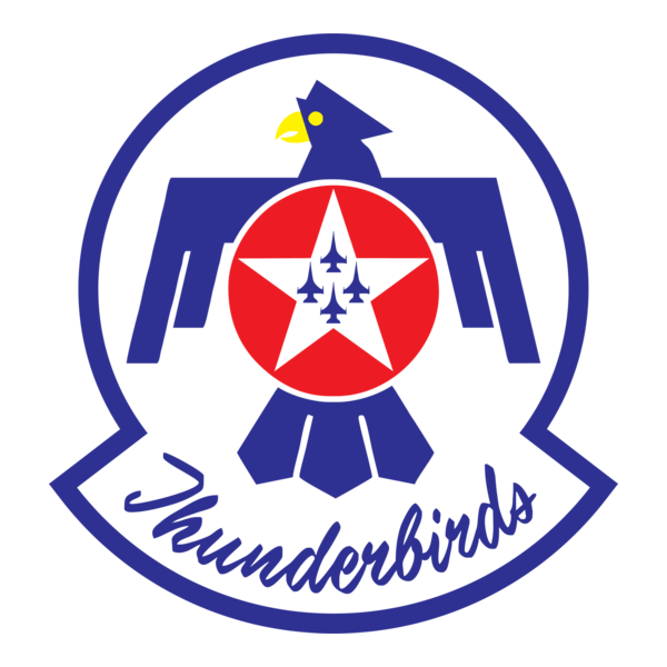 Air Force Thunderbirds Logo PNG Vector