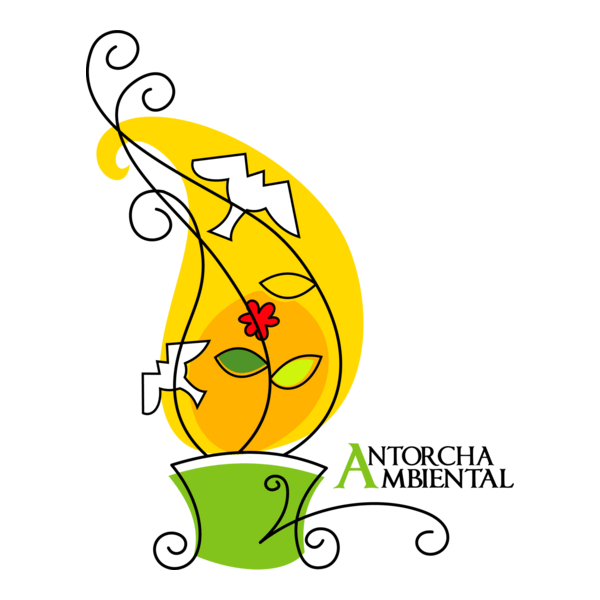 Antorcha Ambiental Logo PNG Vector
