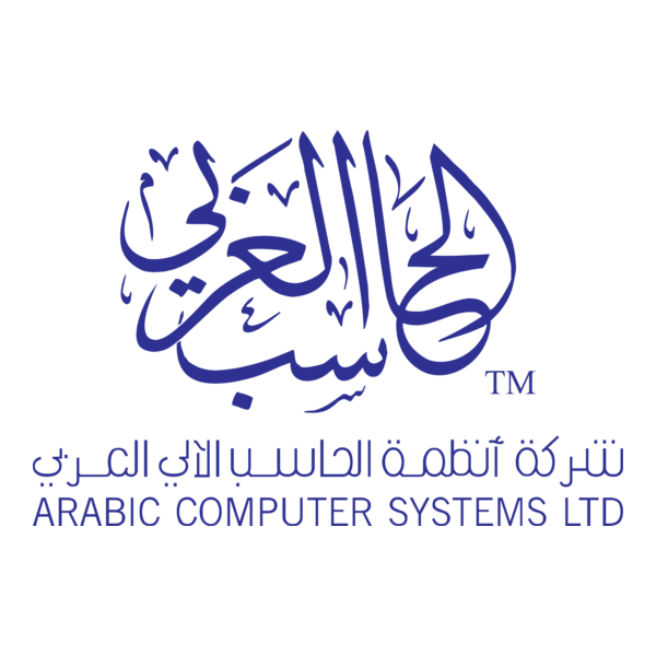 Arabic Computer Systems Logo PNG Vector