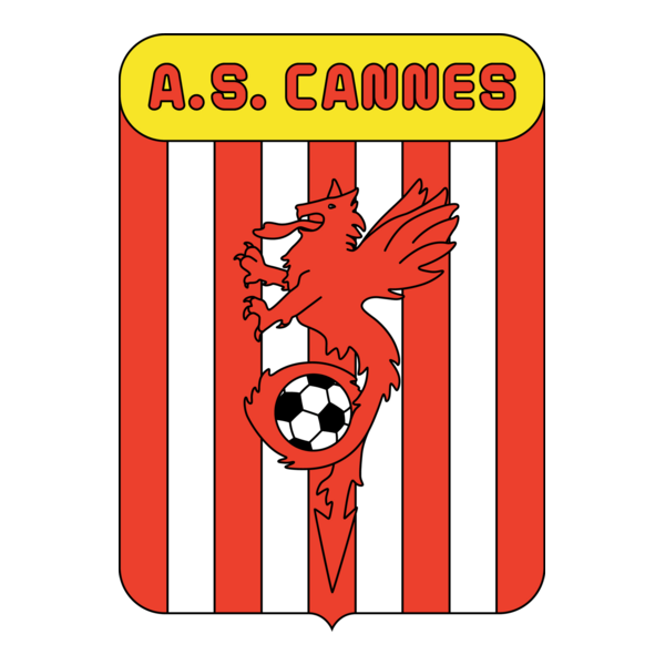AS Cannes 80's Logo PNG Vector