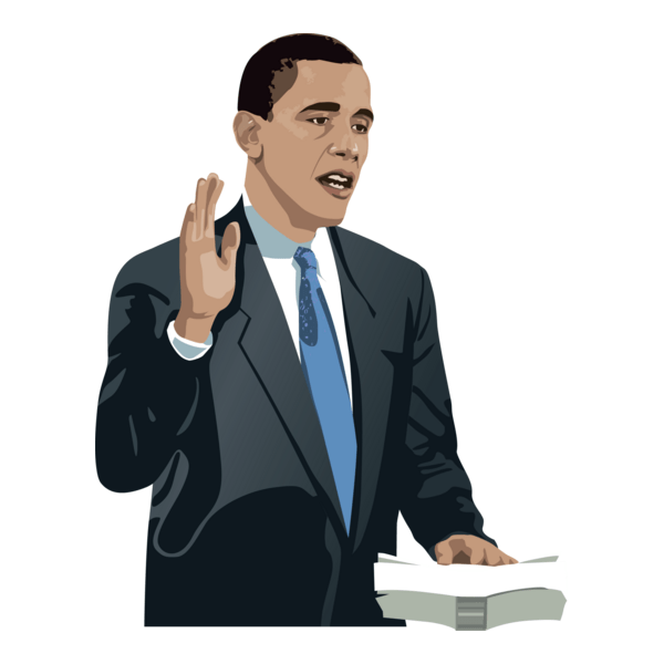 Barack Obama serment Logo PNG Vector