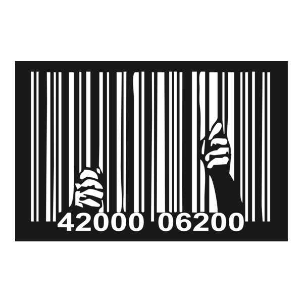 Barcode Prisoner Logo PNG Vector