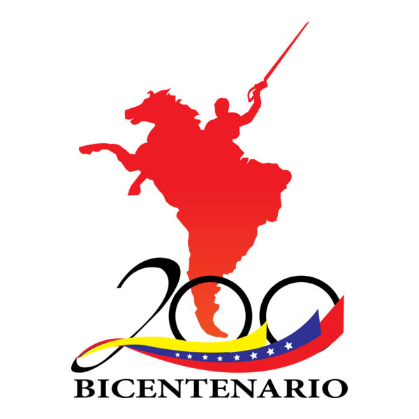 Bicentenario de Venezuela Logo PNG Vector