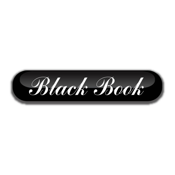 Black Book Logo PNG Vector