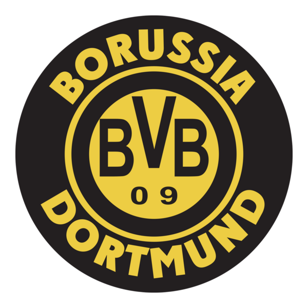 Borussia Dortmund 1970's Logo PNG Vector