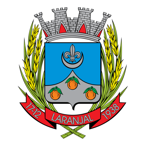 Brasão Município de Laranjal - Minas Gerais Logo PNG Vector