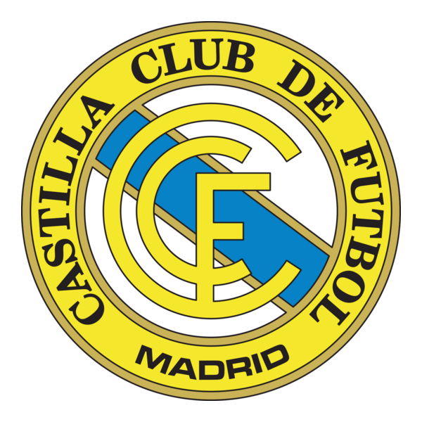 Castilla CF Madrid 80's Logo PNG Vector