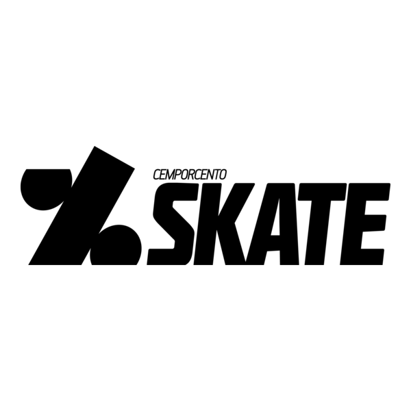 Cemporcento Skate Logo PNG Vector