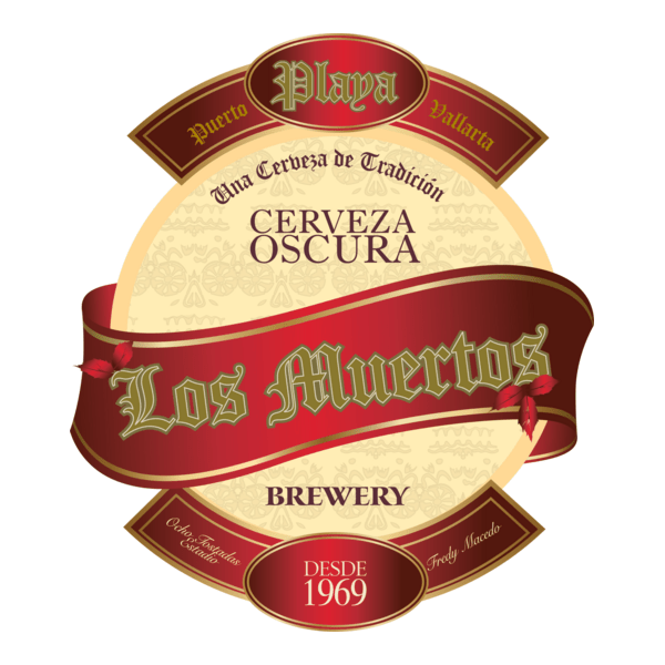 Cerveza Los Muertos Logo PNG Vector