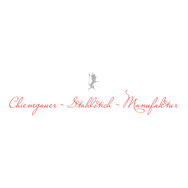 Chiemgauer Stahlstich Manufaktur Logo PNG Vector