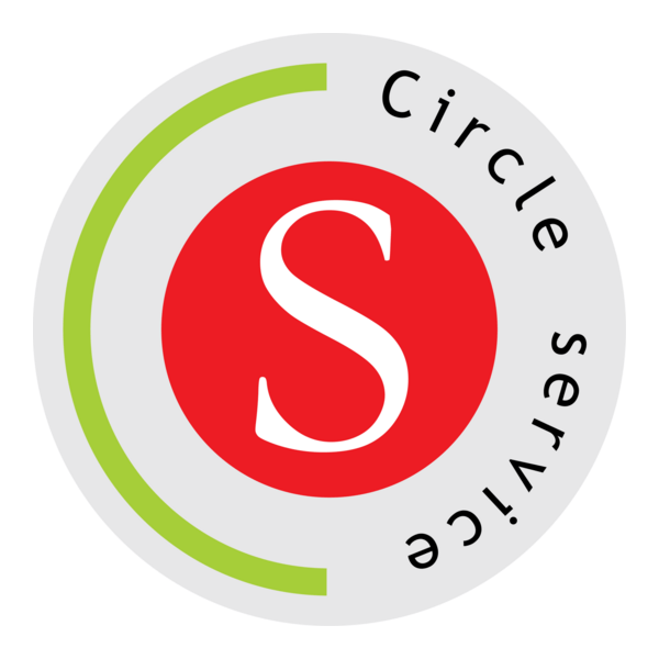 Circle Service Logo PNG Vector