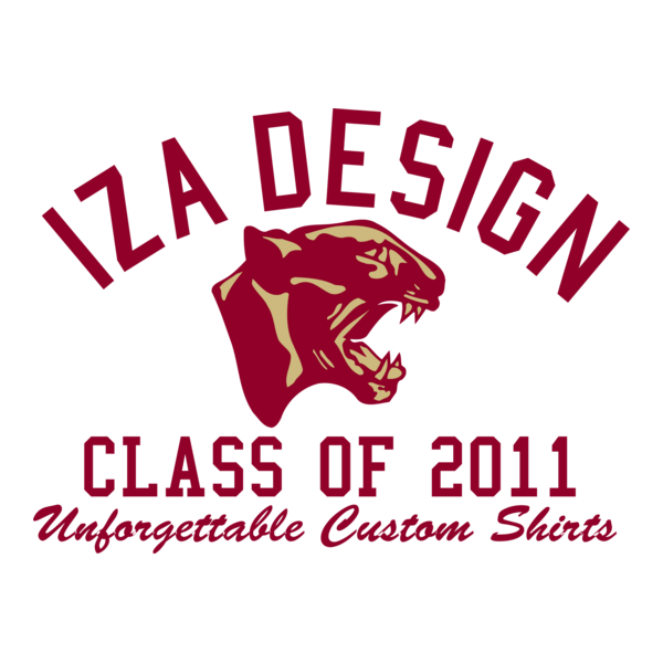 Class of 2011 Shirts by IZA Design Logo PNG Vector