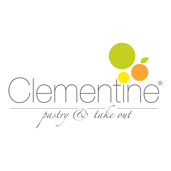 Clementine Pastry and Take Out Logo PNG Vector