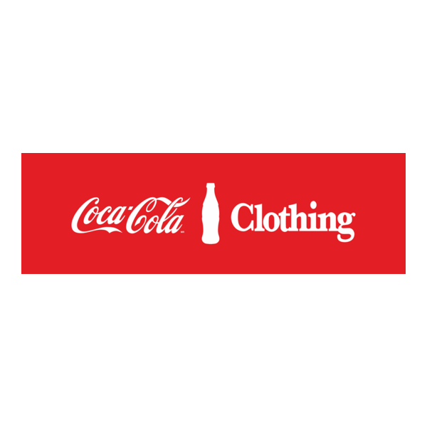Coca Cola Clothing Logo PNG Vector