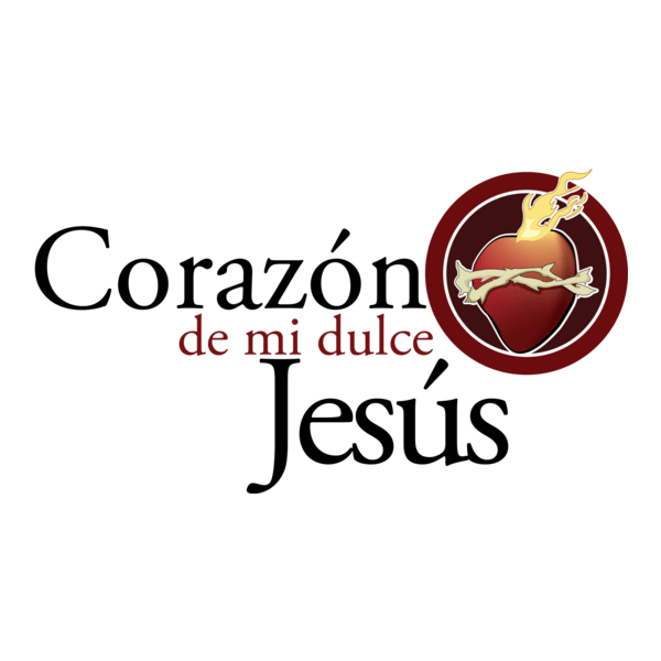 Corazon de mi Dulce Jesus Logo PNG Vector
