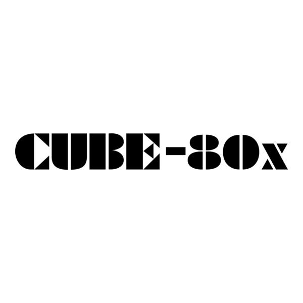Cube-80X Logo PNG Vector