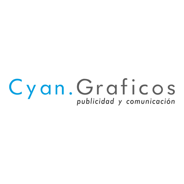 Cyan Graficos Logo PNG Vector