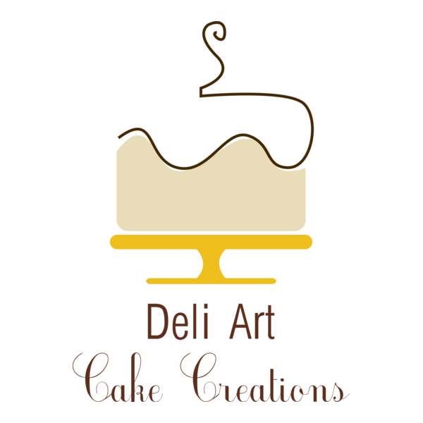 Deli Art Cake Creations Logo PNG Vector