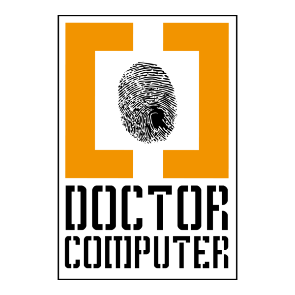 DOCTOR COMPUTER Logo PNG Vector