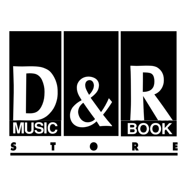 D&R Music and Book Store Logo PNG Vector