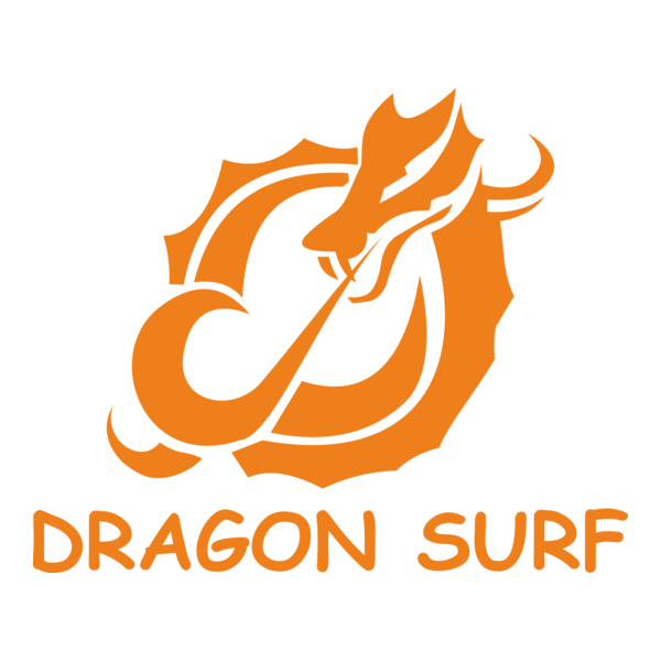 Dragon Surf Logo PNG Vector
