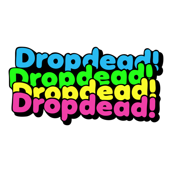 Drop Dead Logo PNG Vector