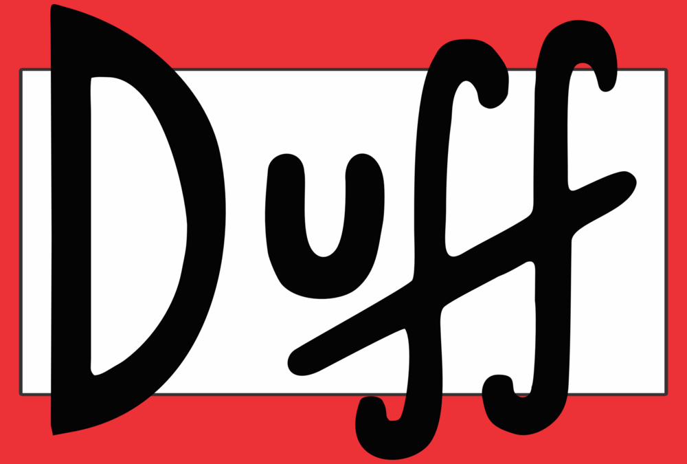 Duff Beer Logo PNG Vector