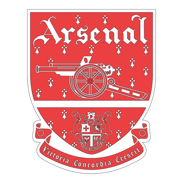 FC Arsenal London 70's Logo PNG Vector