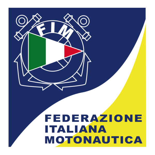 FIM - Federazione Italiana Motonautica Logo PNG Vector