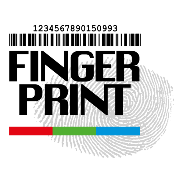 Fingerprint Gráfica Logo PNG Vector