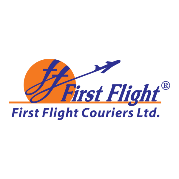 First Flight Couriers Ltd India Logo PNG Vector